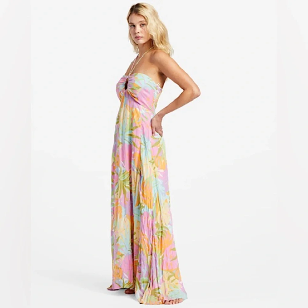 Billabong Maxi Halter Dress - Picture 7 of 11